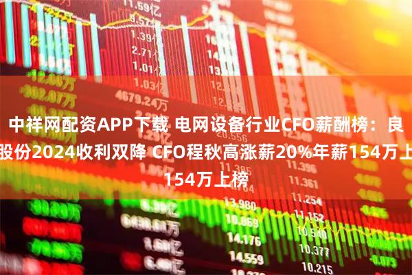 中祥网配资APP下载 电网设备行业CFO薪酬榜：良信股份2024收利双降 CFO程秋高涨薪20%年薪154万上榜